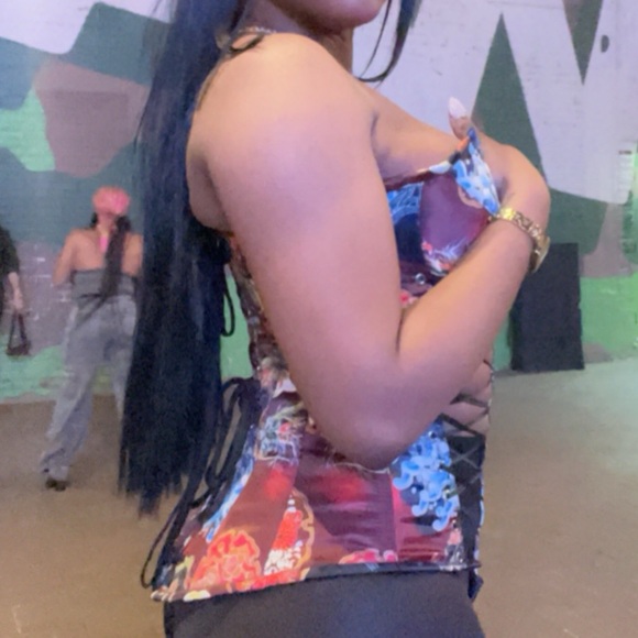 Lace up corset - Picture 4 of 7